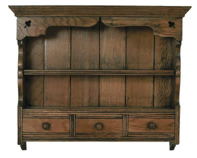 Three Drawer Spice Jar Rack