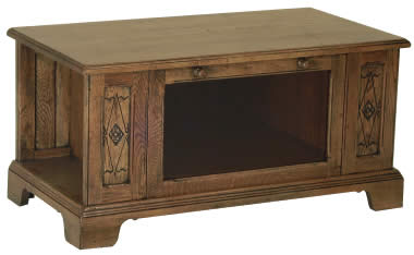Video Cabinet in Oak